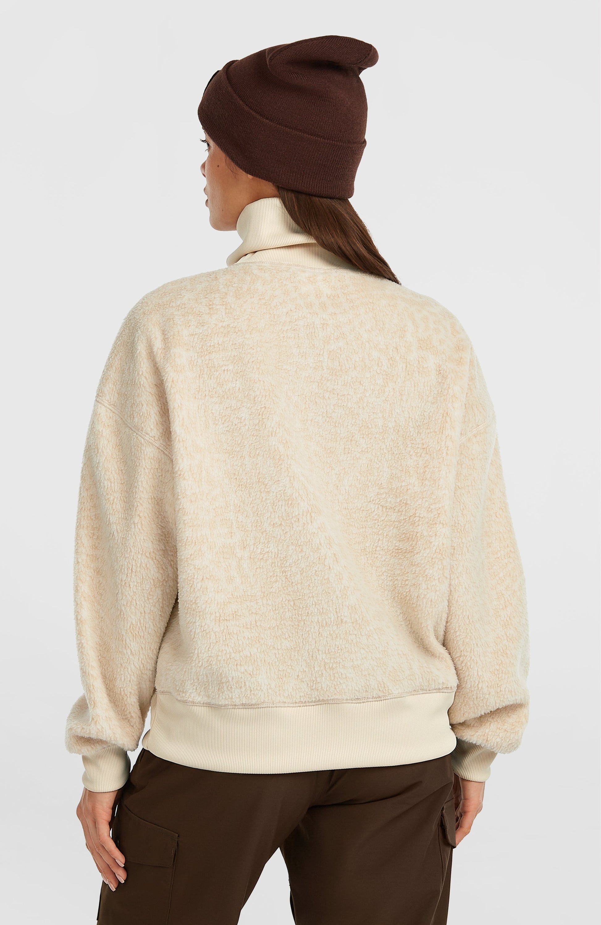 Must-Have Half-Zip Fleece Women Macaron Animalica