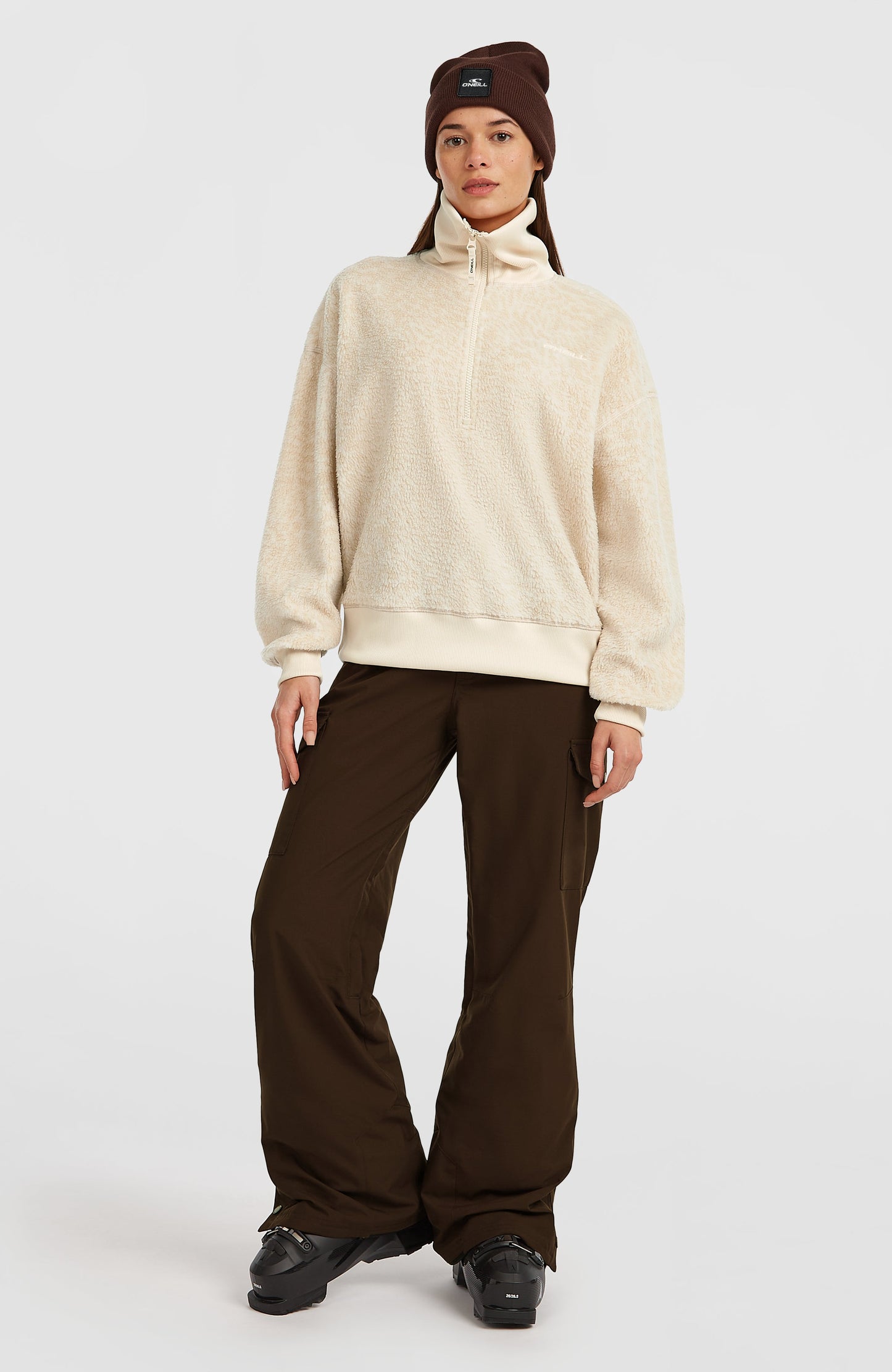 Must-Have Half-Zip Fleece Women Macaron Animalica