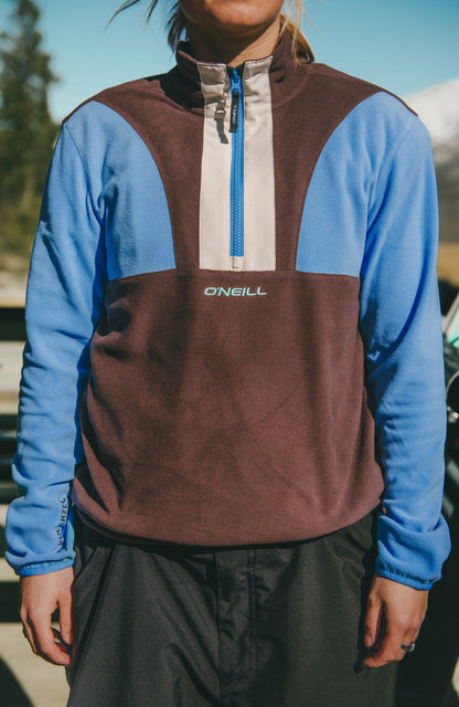 FWC'Cruz Triple Polartec® Half-Zip Fleece Women Blue Poppy Colour Block
