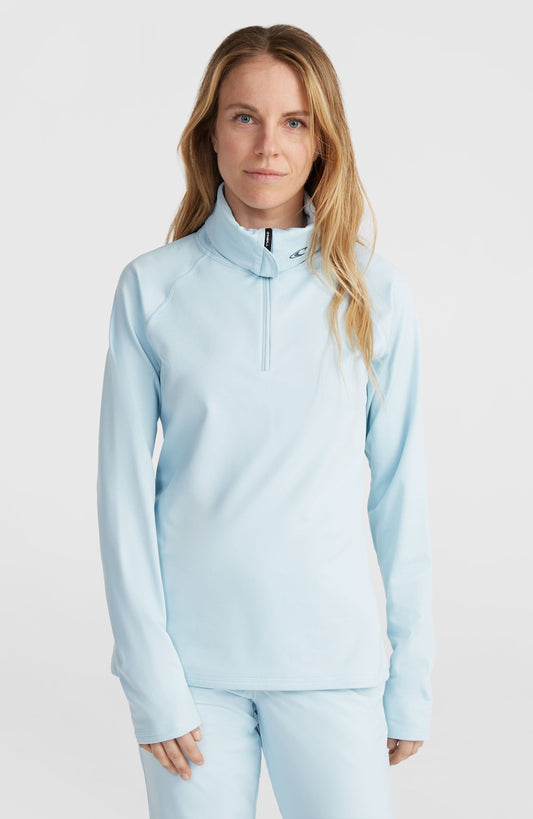 Hydrowick Half-Zip Fleece Women Dawn Sky