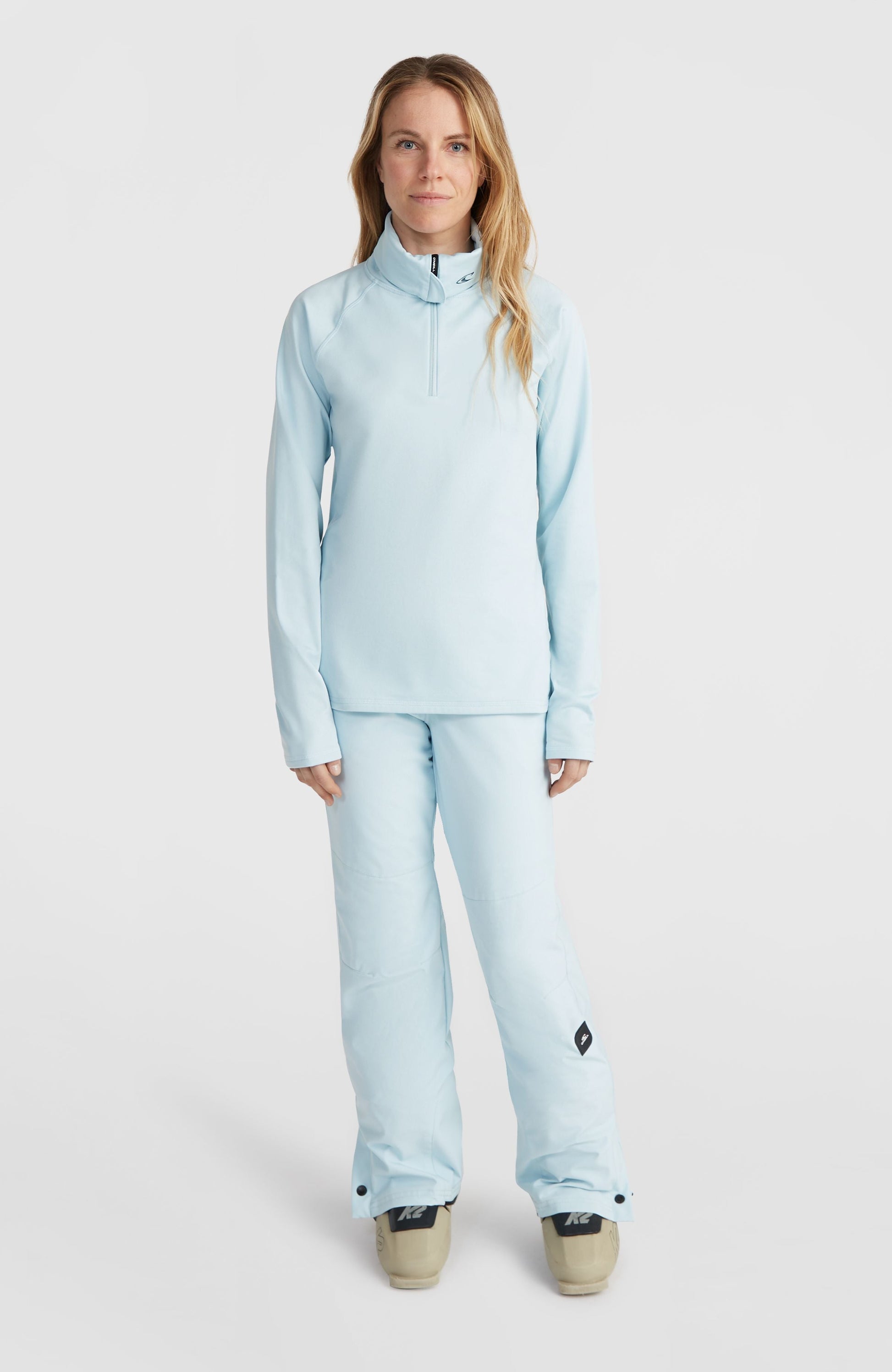 Hydrowick Half-Zip Fleece Women Dawn Sky