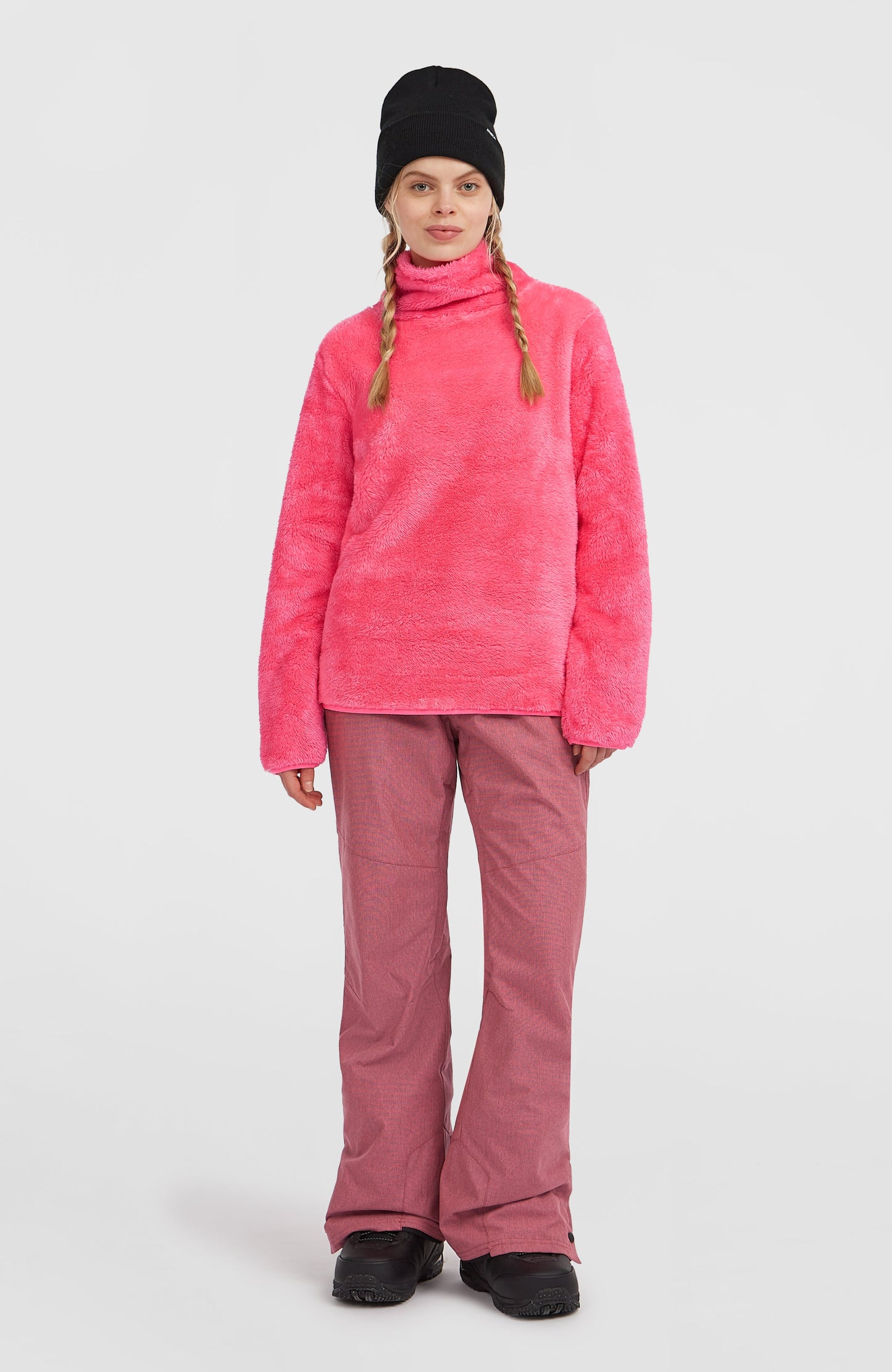 FWC'Cruz Fuzzy Fleece Women Skater Pink