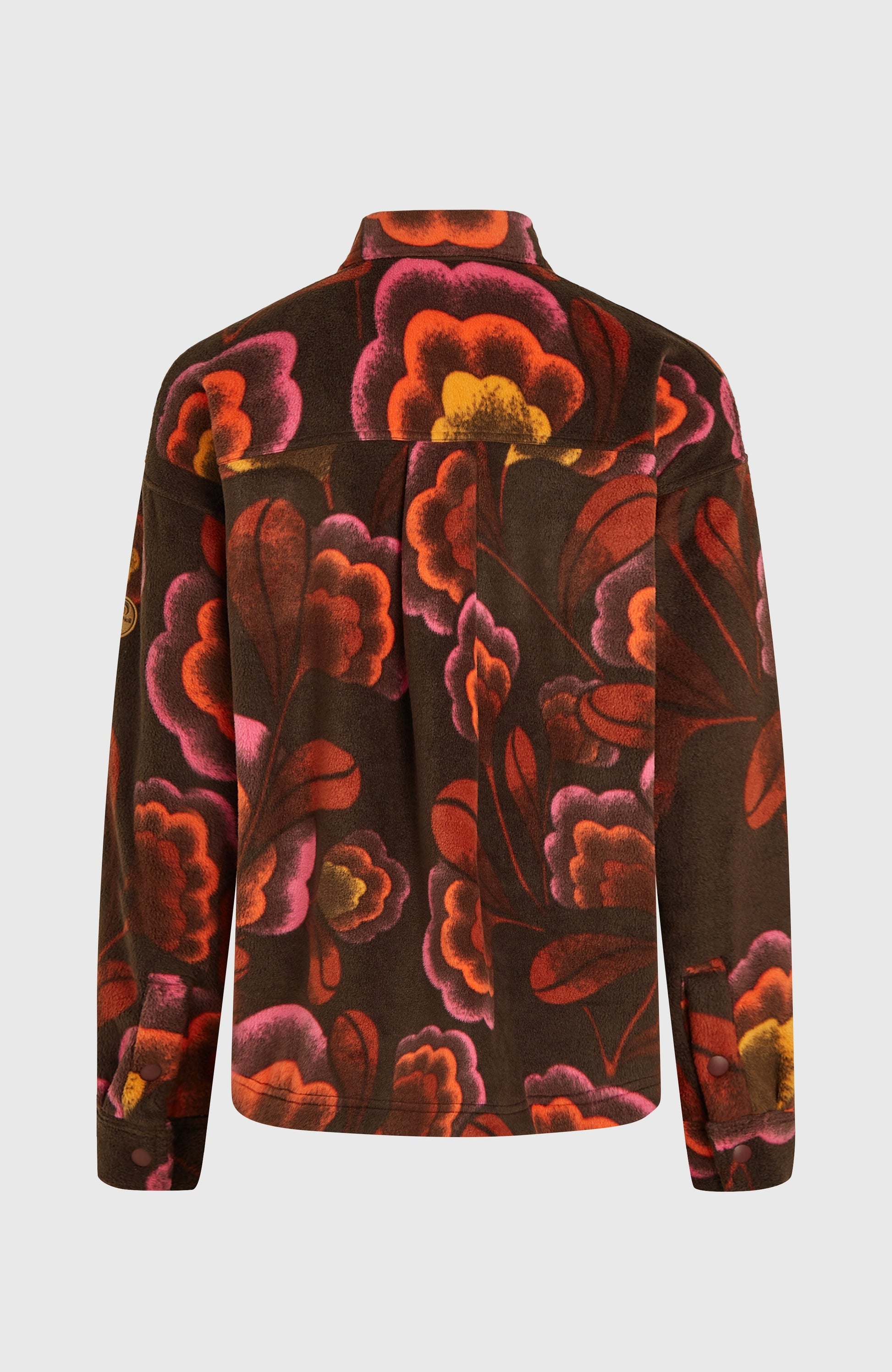 O'Riginals Superfleece Shirt Women Brown Originals Flower