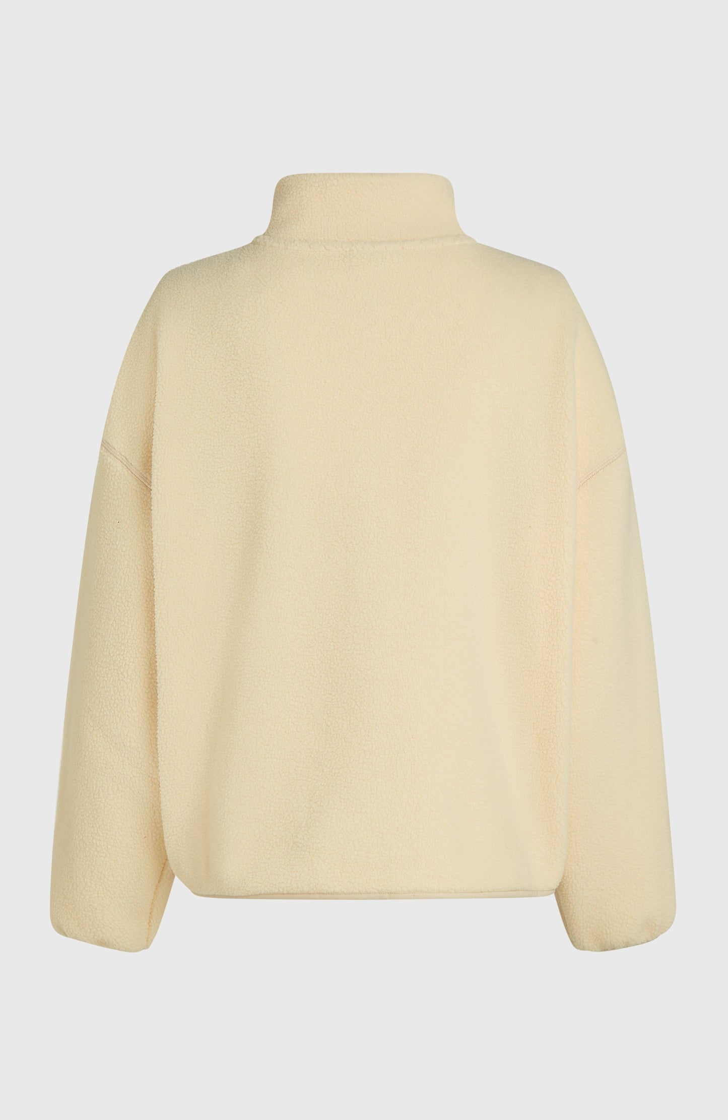 Must-Have High-Pile Full-Zip Fleece Women Macaron
