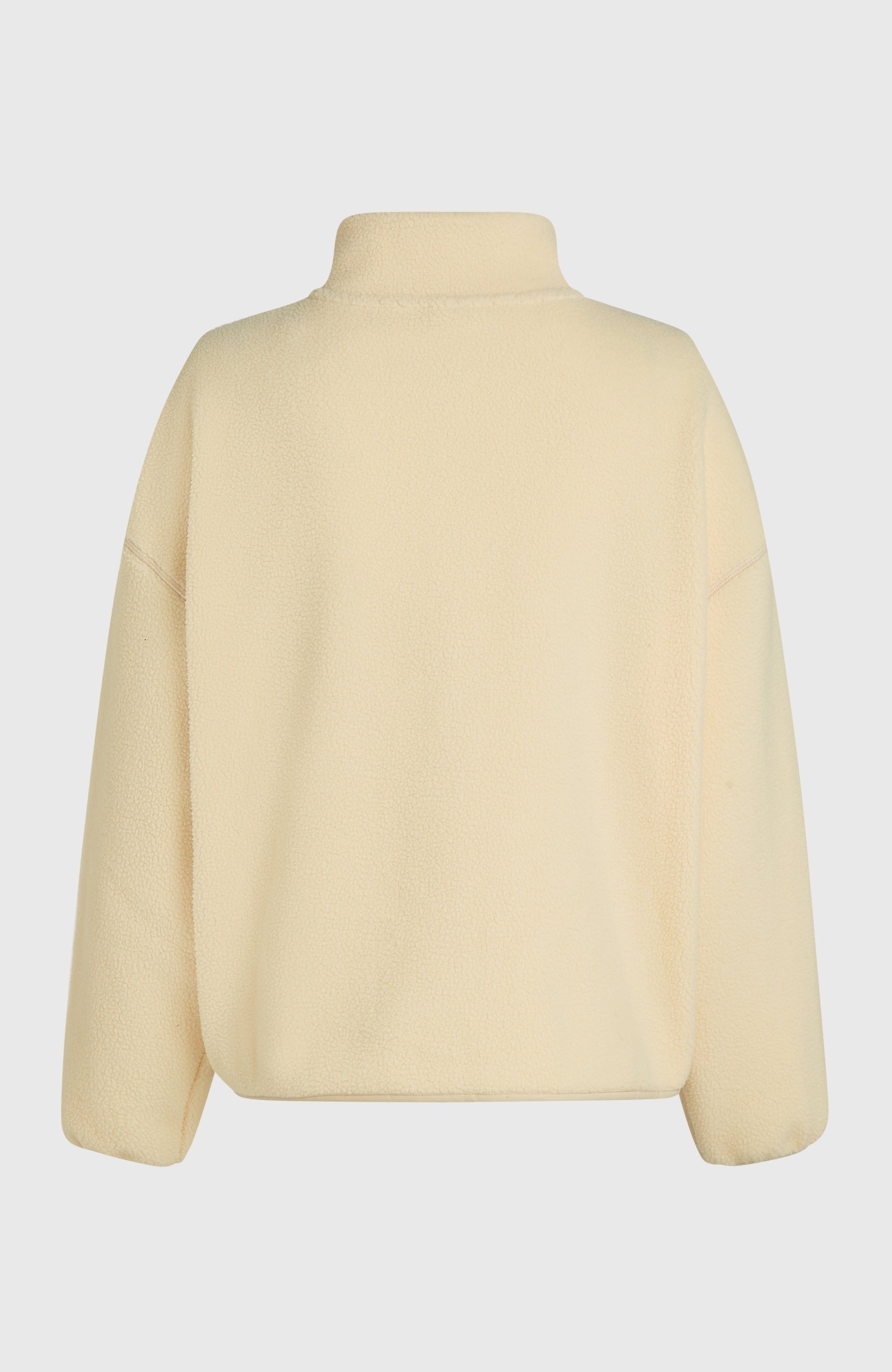 Must-Have High-Pile Full-Zip Fleece Women Macaron