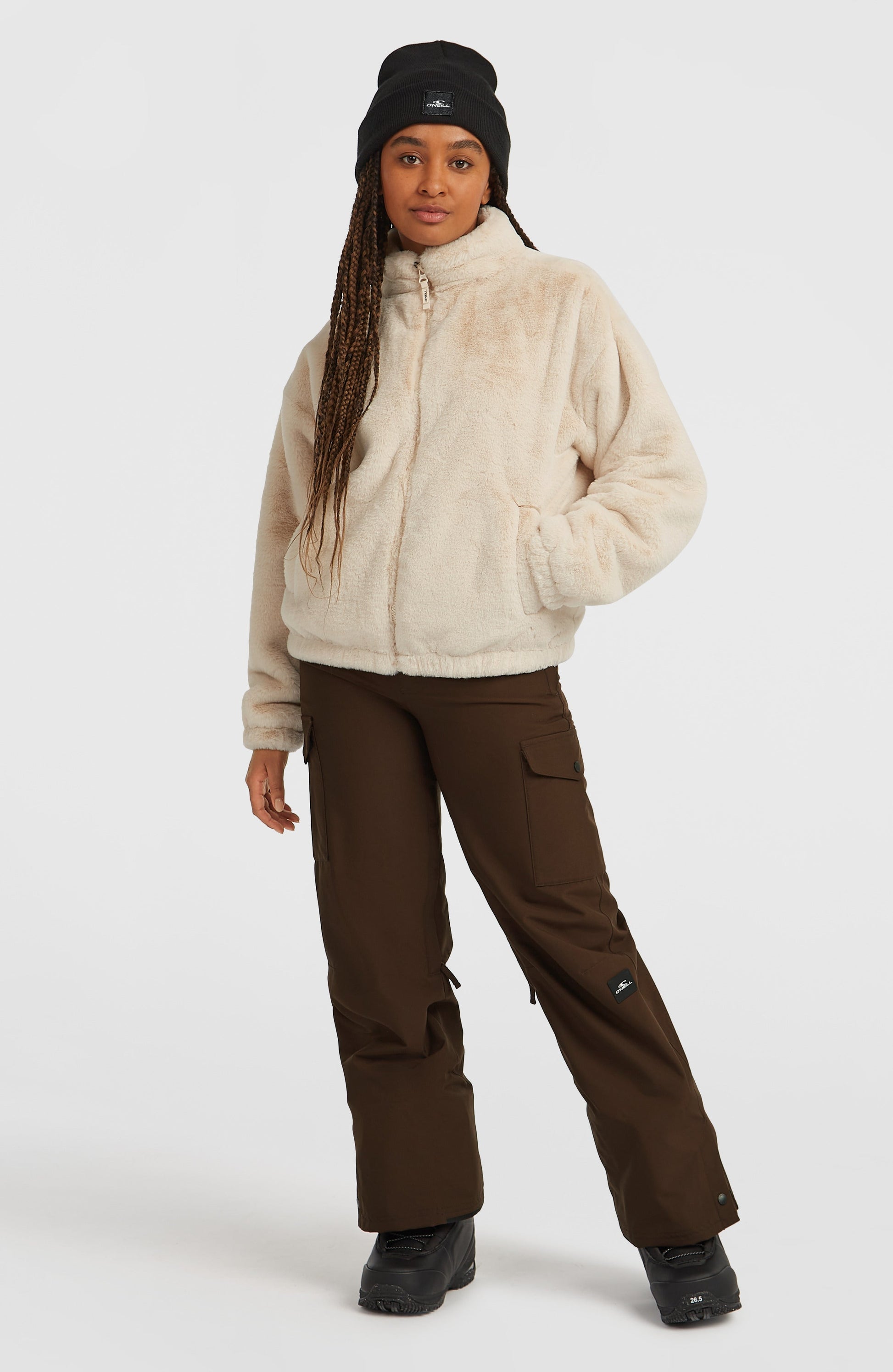 FWC'Cruz Faux Fur Fleece Women Macaron