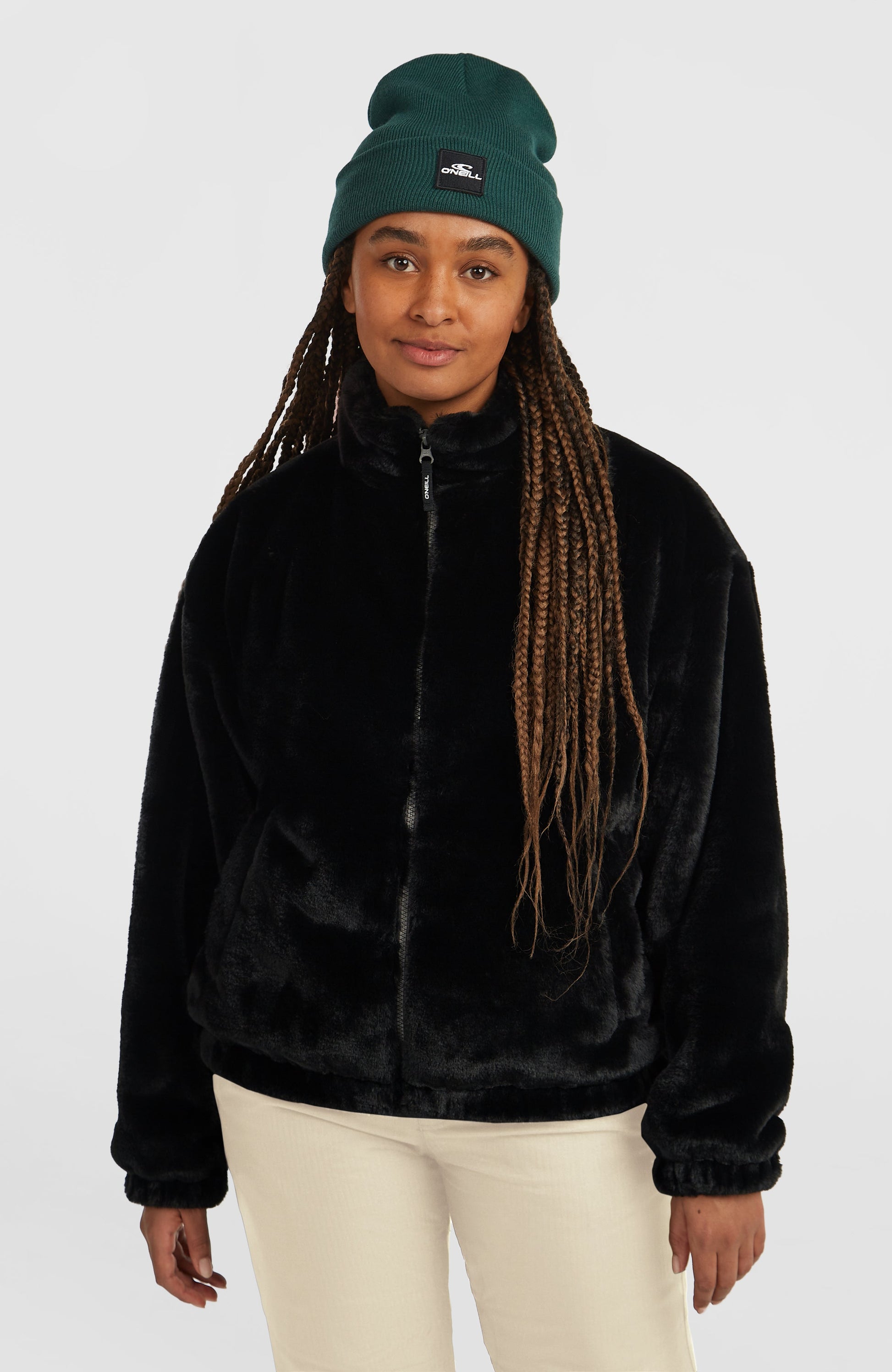 FWC'Cruz Faux Fur Fleece Women Black Out
