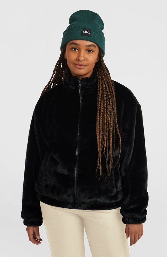 FWC'Cruz Faux Fur Fleece Women Black Out