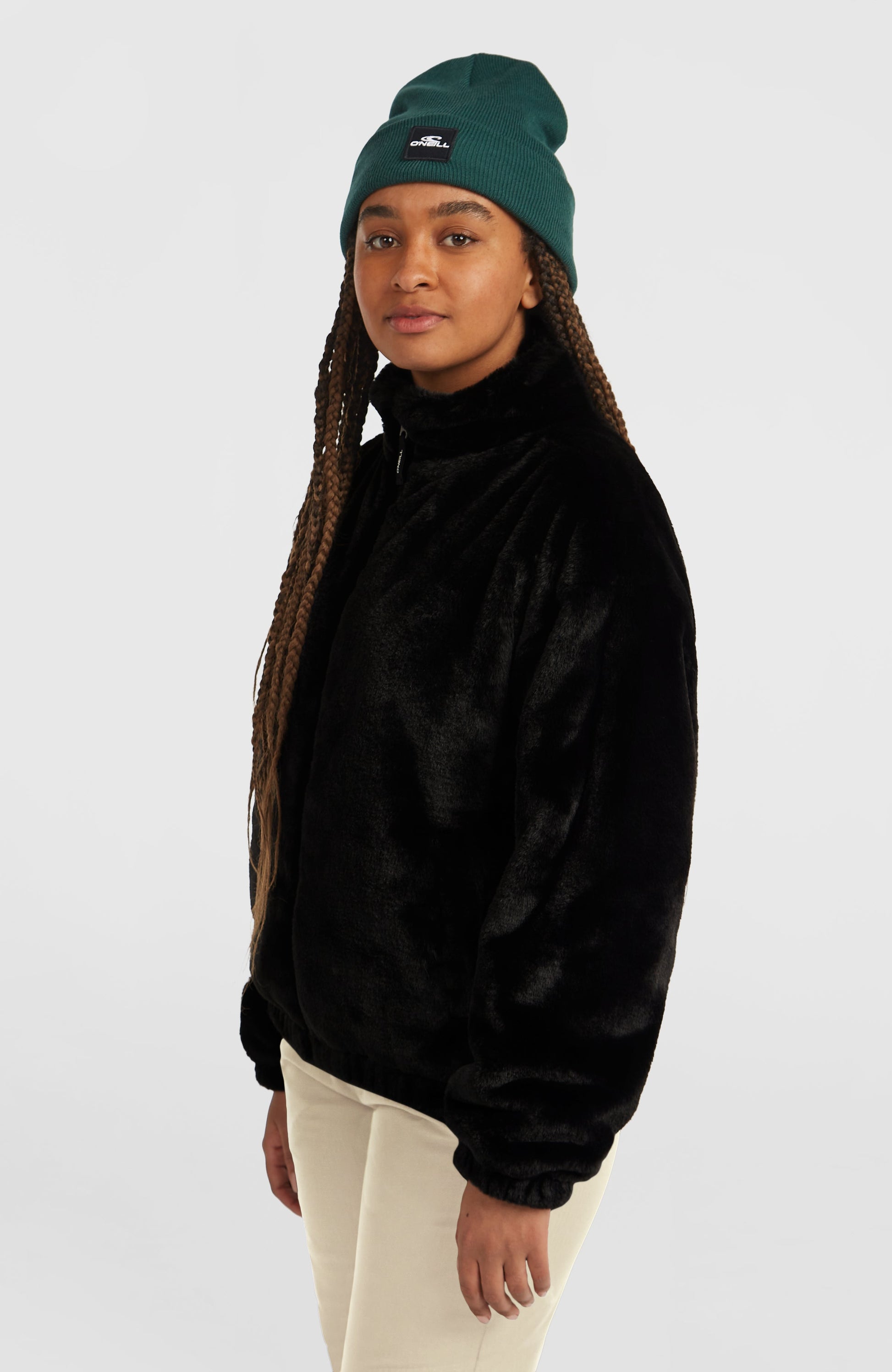 FWC'Cruz Faux Fur Fleece Women Black Out
