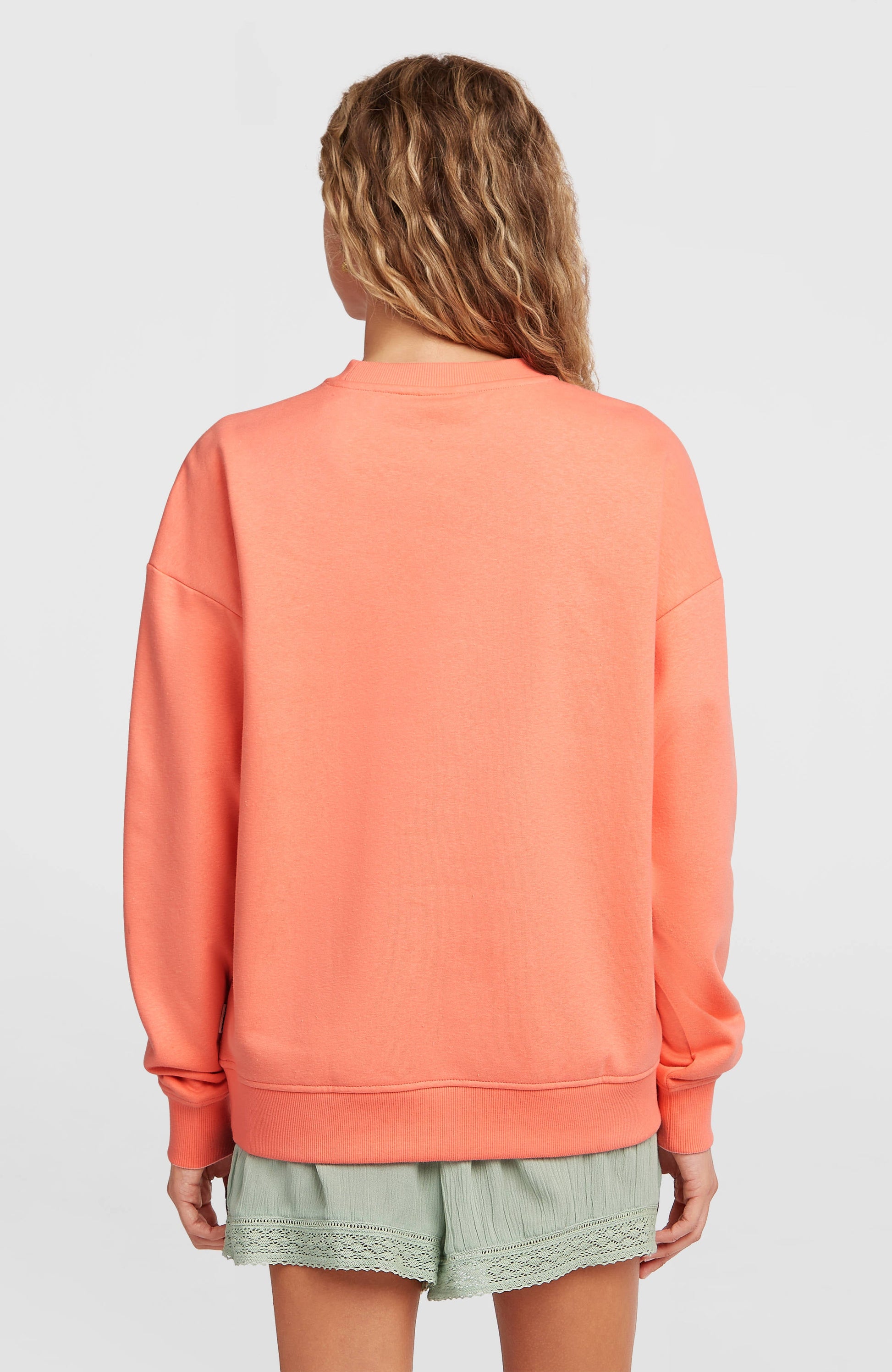 Summer Musthave Crewneck Sweatshirt Women Funky Peach