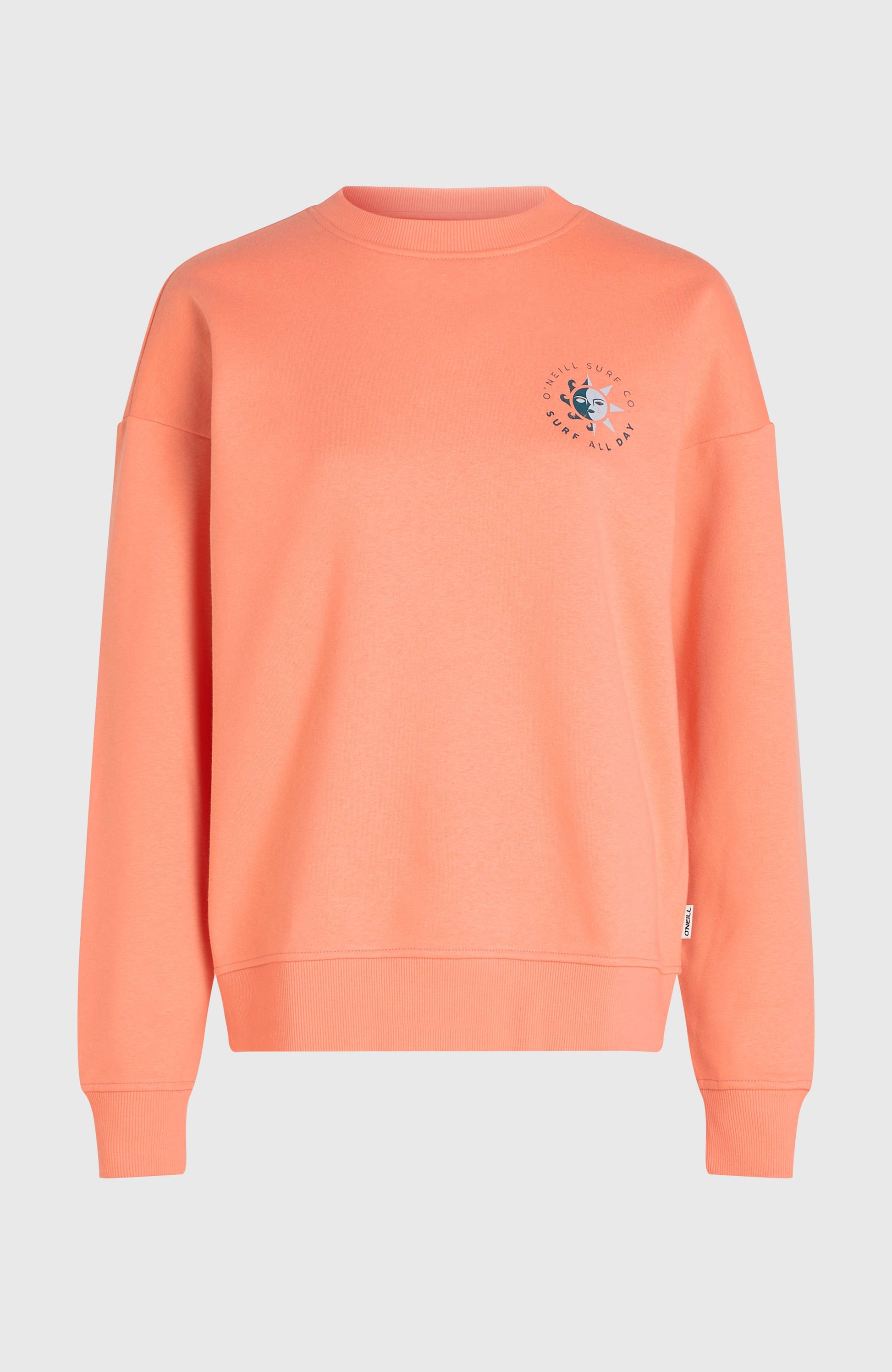 Summer Musthave Crewneck Sweatshirt Women Funky Peach