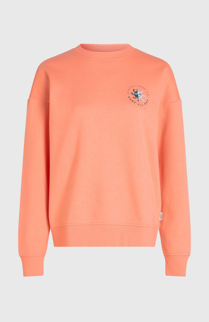 Summer Musthave Crewneck Sweatshirt Women Funky Peach