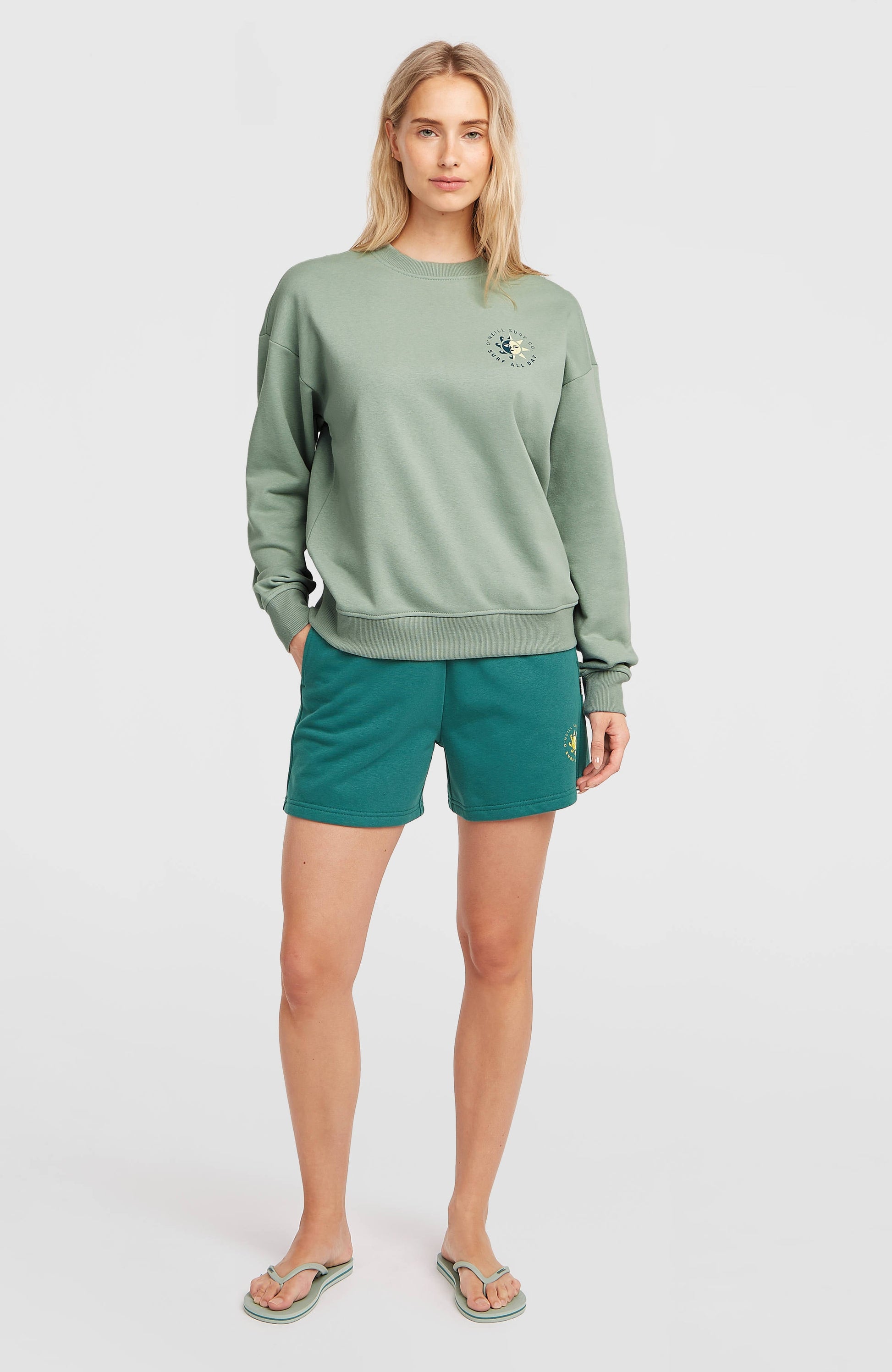 Summer Musthave Crewneck Sweatshirt Women Marble Arch