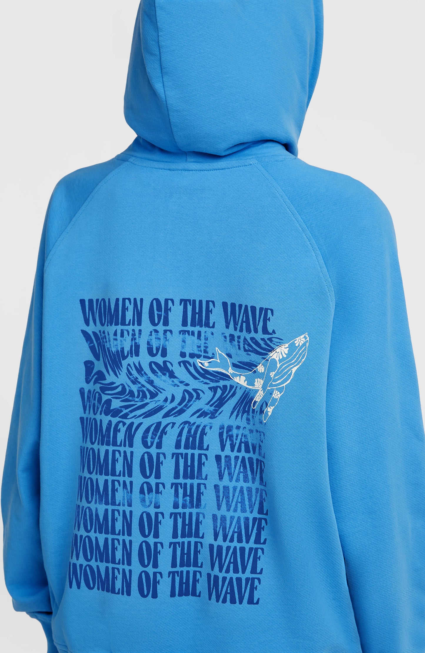 Women Of The Wave Hoodie Women Blue Booth