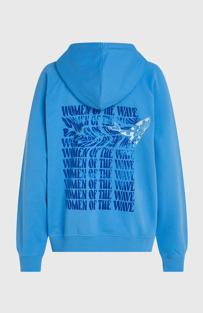 Women Of The Wave Hoodie Women Blue Booth