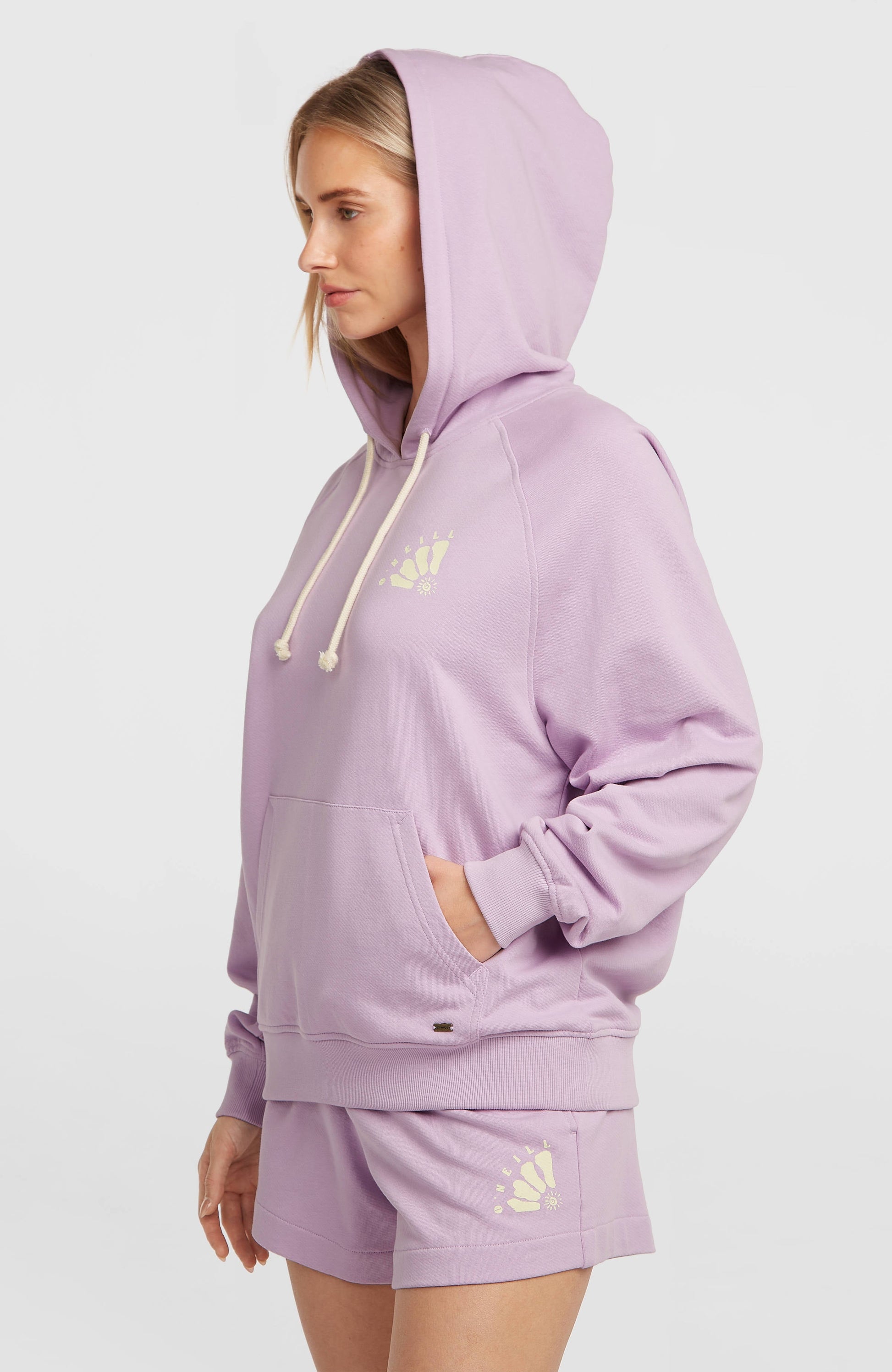 Women Of The Wave Hoodie Women Pale Lavender