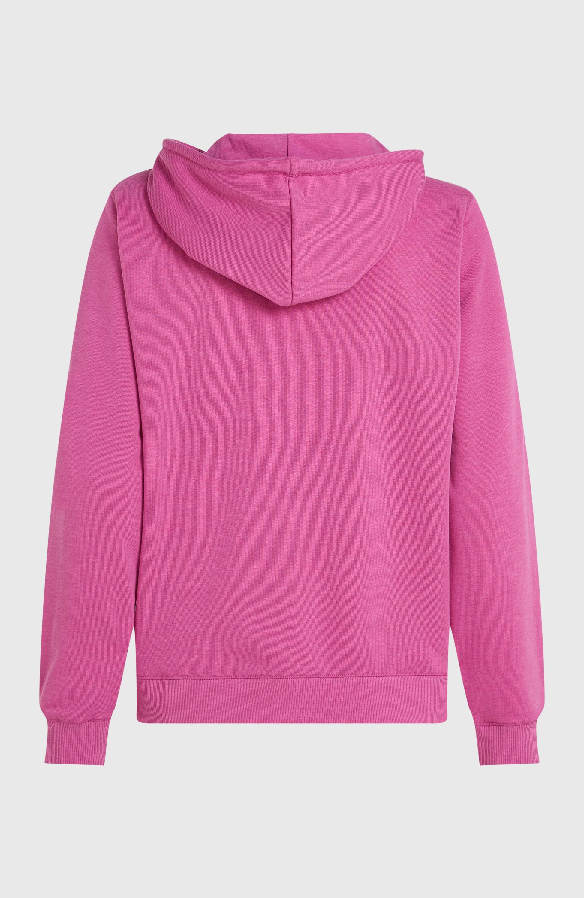Essentials Script Hoodie Women Electric Fuschia