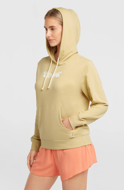 Essentials Script Hoodie Women Cocoa Sand