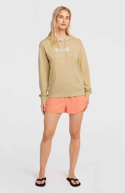 Essentials Script Hoodie Women Cocoa Sand