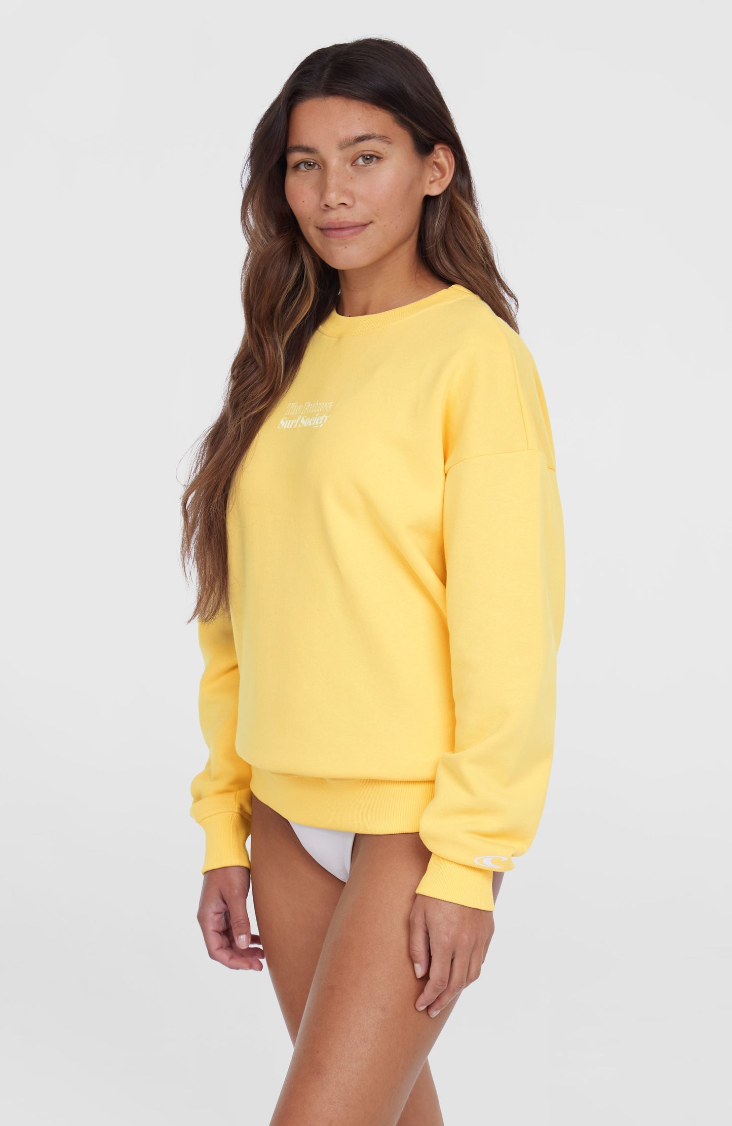 Future Surf Crew Sweatshirt Women Tender Buttercup