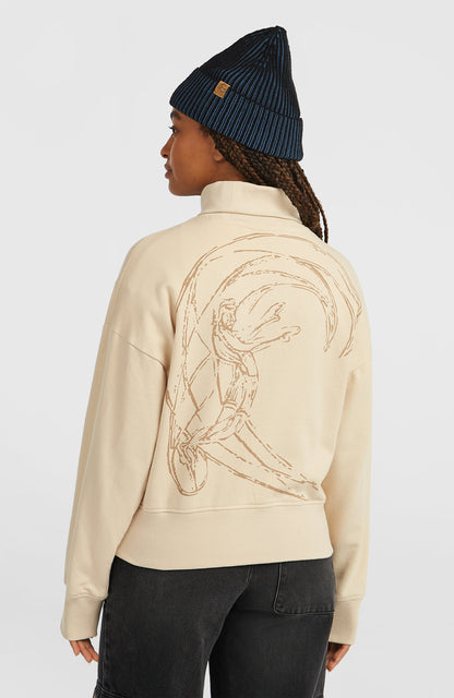 O'Riginals High-Neck Crew Sweatshirt Women Macaron