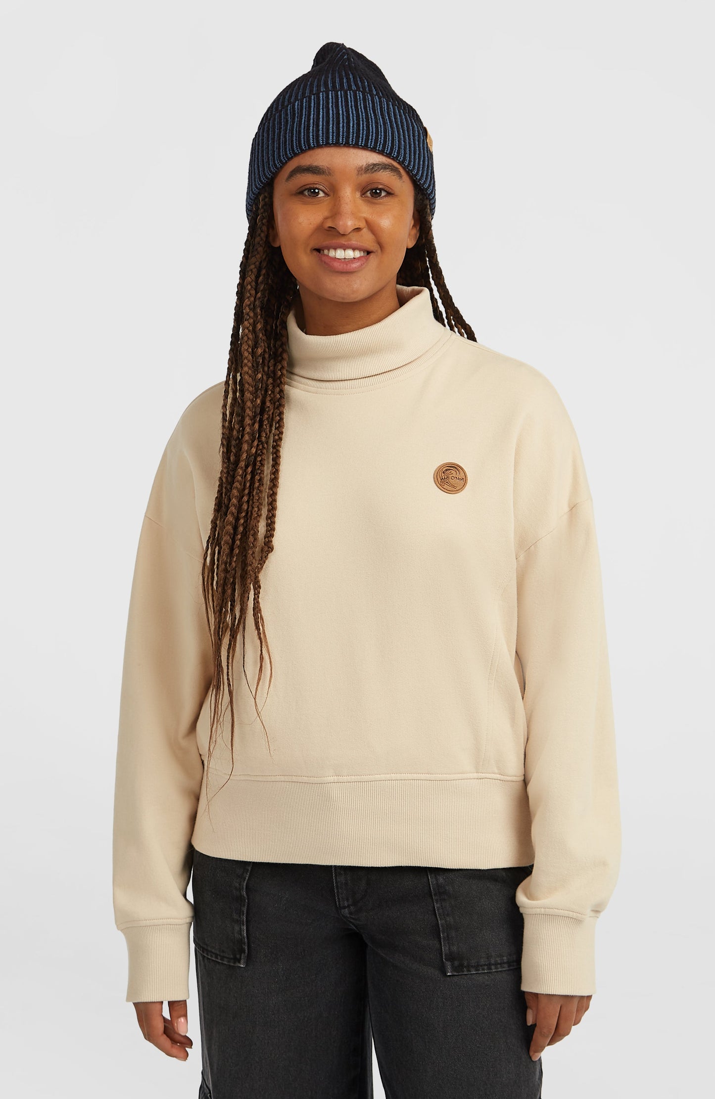 O'Riginals High-Neck Crew Sweatshirt Women Macaron