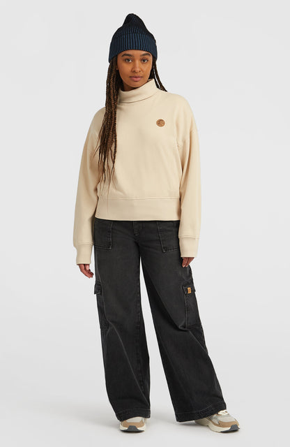 O'Riginals High-Neck Crew Sweatshirt Women Macaron