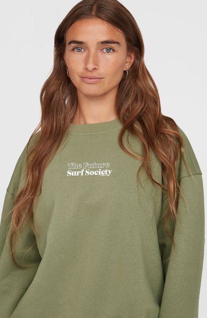 Future Surf Crew Sweatshirt Women Avery Fern