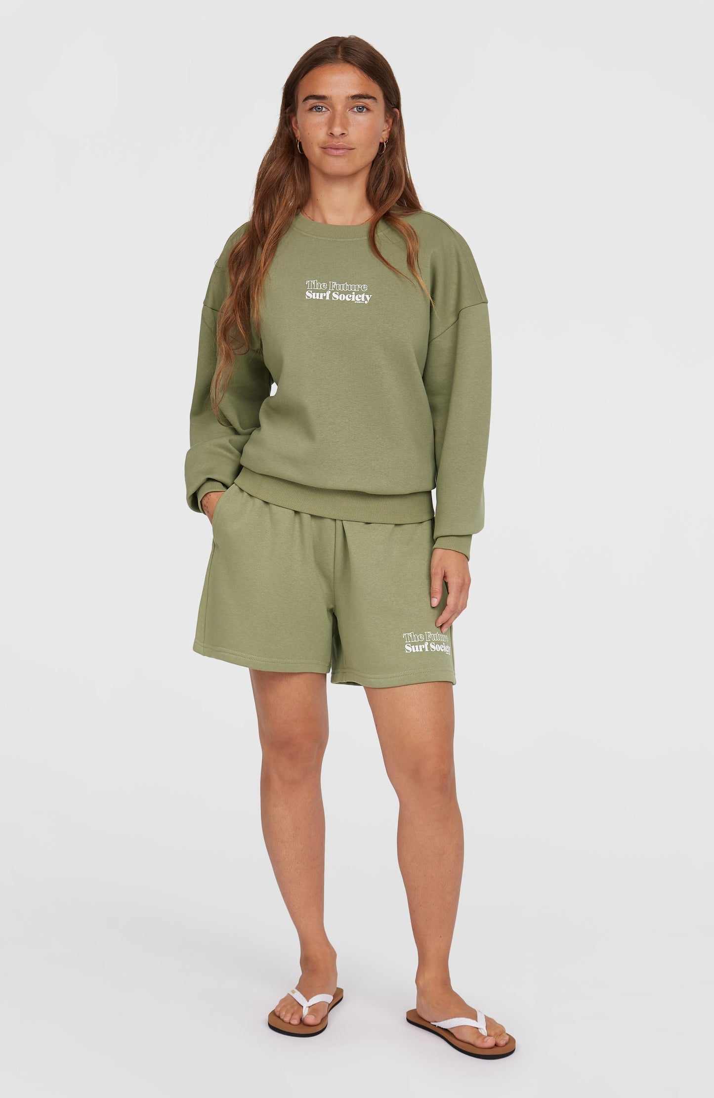 Future Surf Crew Sweatshirt Women Avery Fern