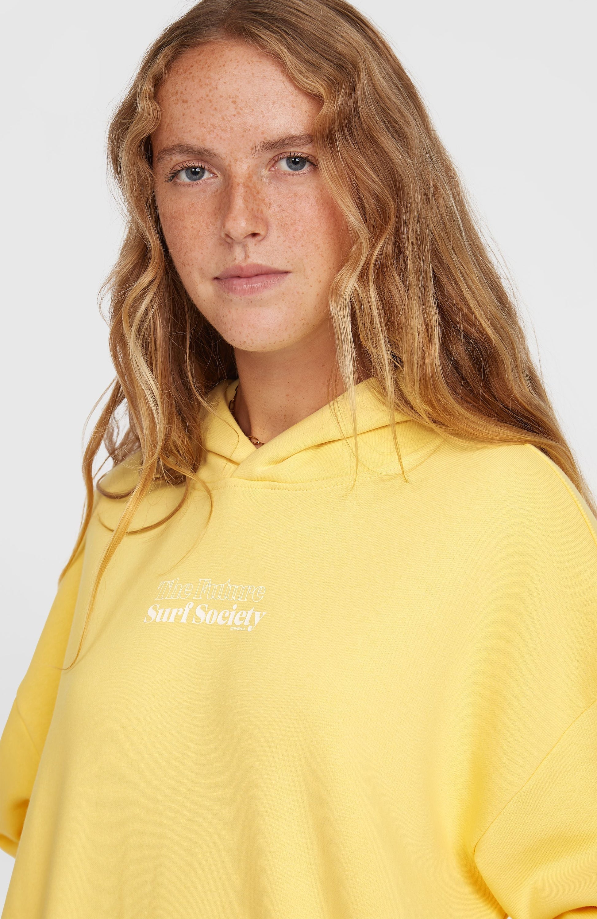 Future Surf Society Hoodie Women Tender Buttercup
