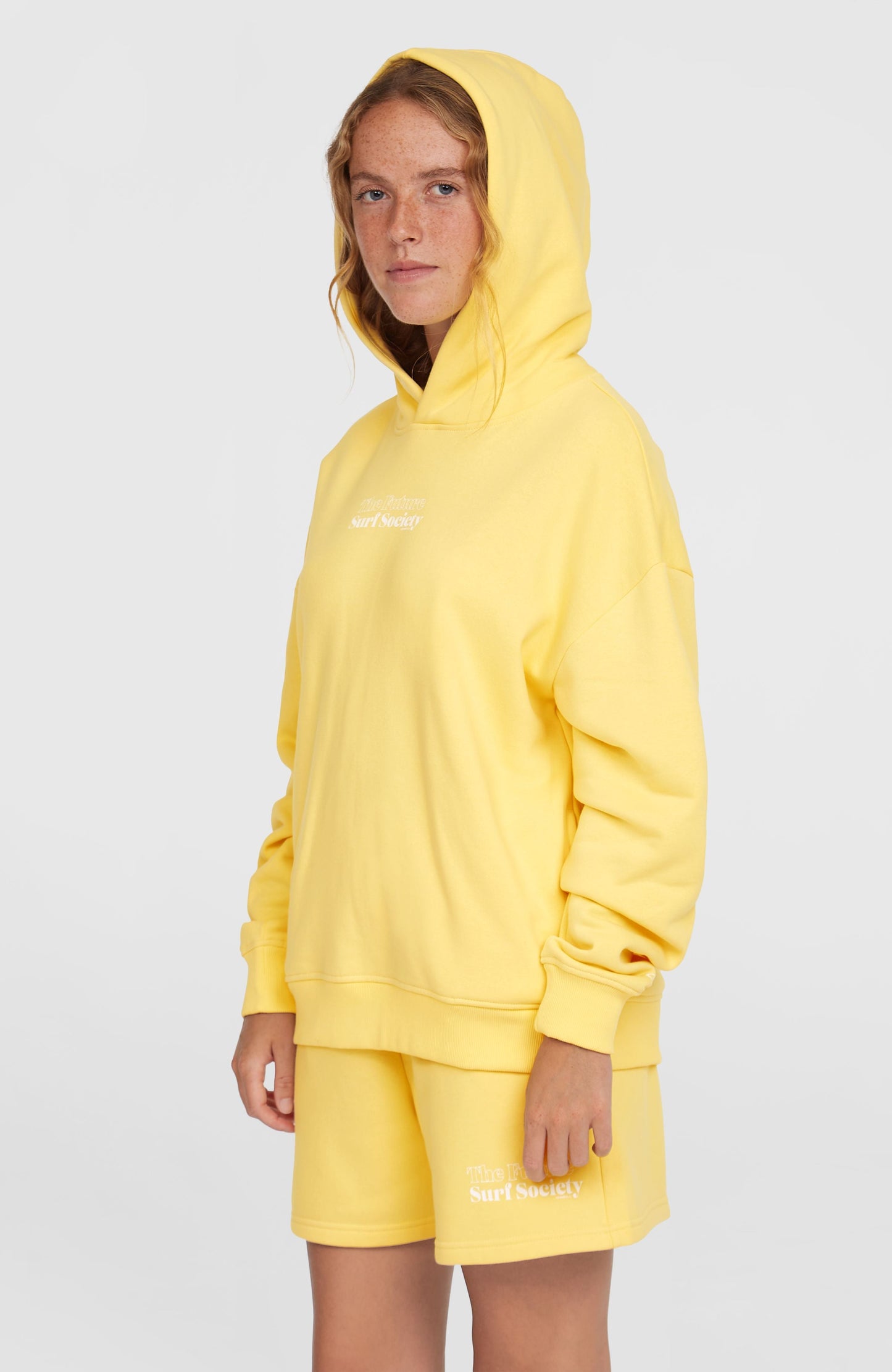 Future Surf Society Hoodie Women Tender Buttercup