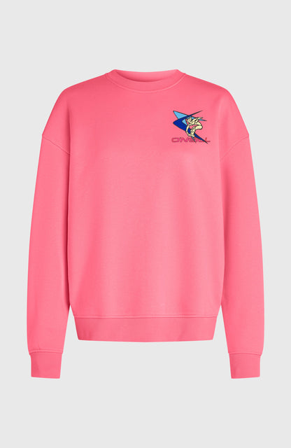 FWC'Play Crew Sweatshirt Women Skater Pink