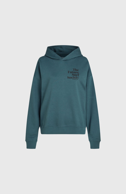 Future Surf Society Hoodie Women Alma Steel