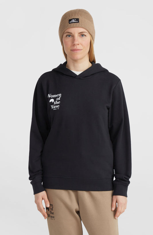 Women of the Wave Hoodie Women Black Out