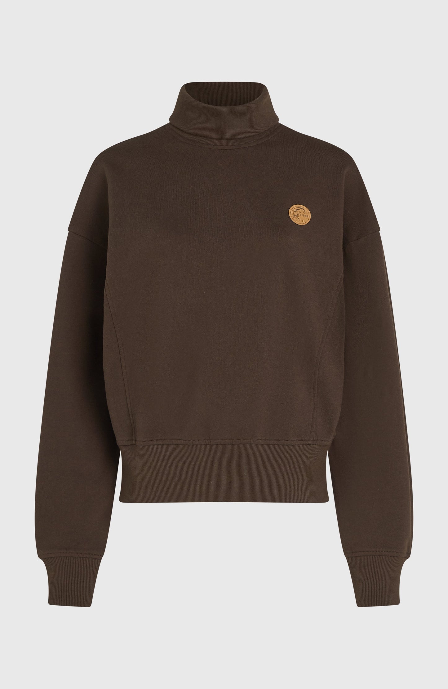O'Riginals High-Neck Crew Sweatshirt Women Coffee Bean