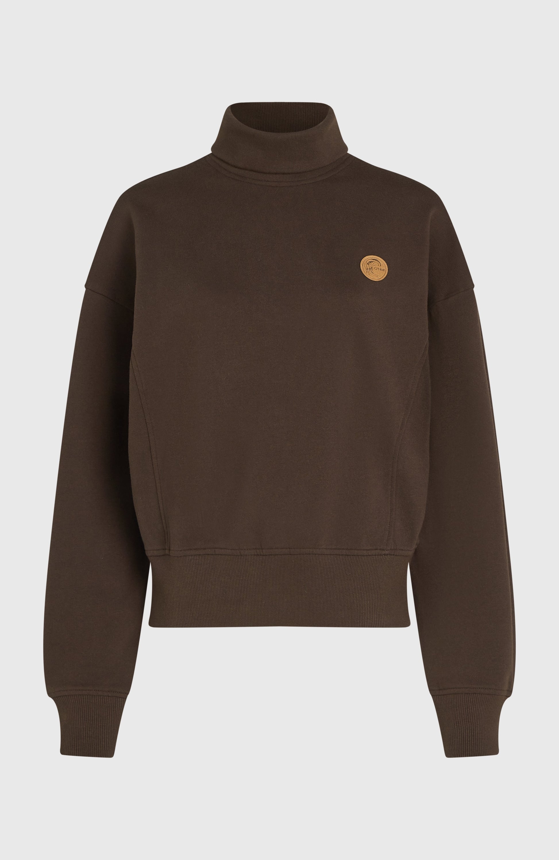 O'Riginals High-Neck Crew Sweatshirt Women Coffee Bean