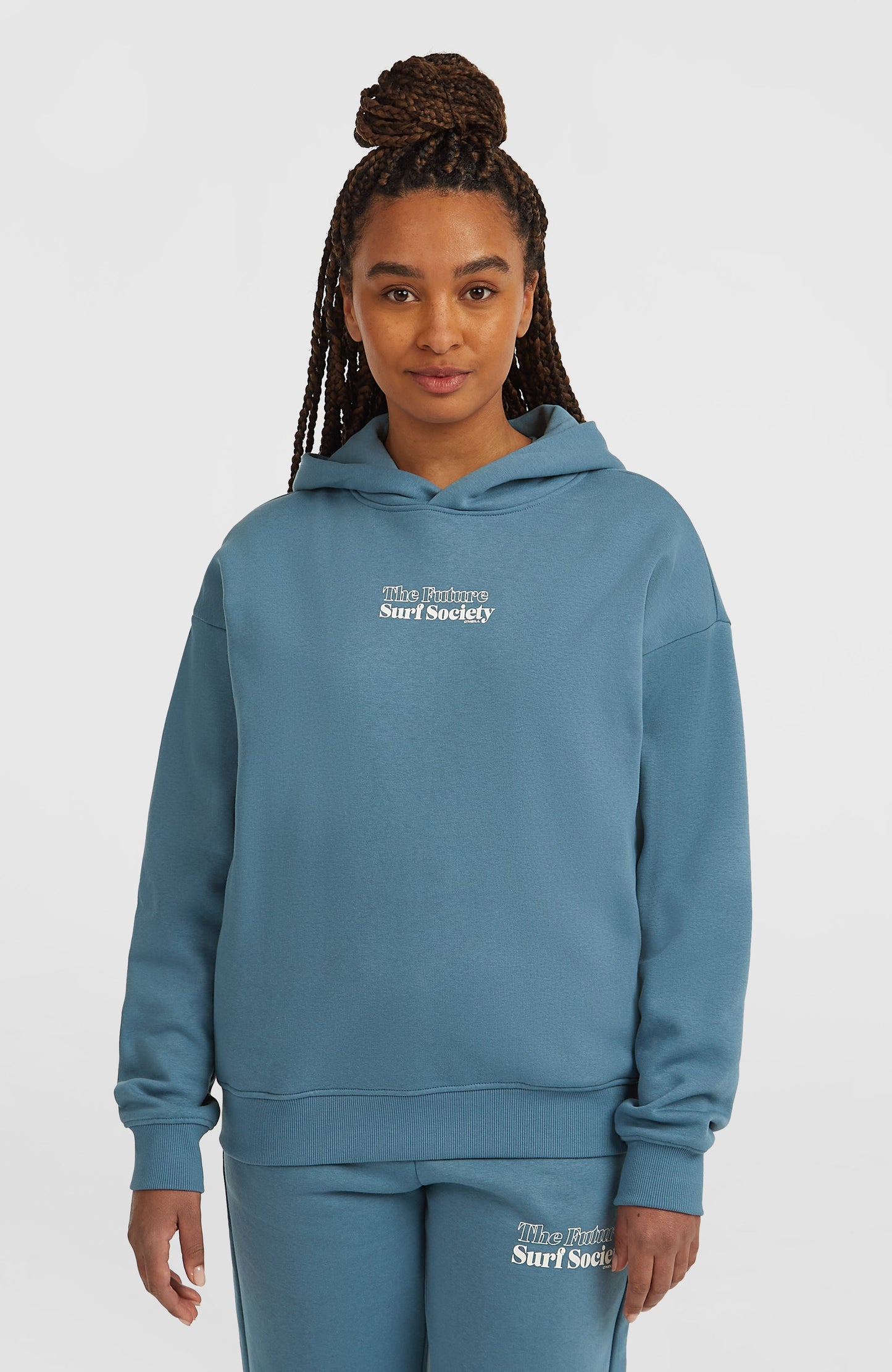 Future Surf Society Hoodie Women Mozart Blue