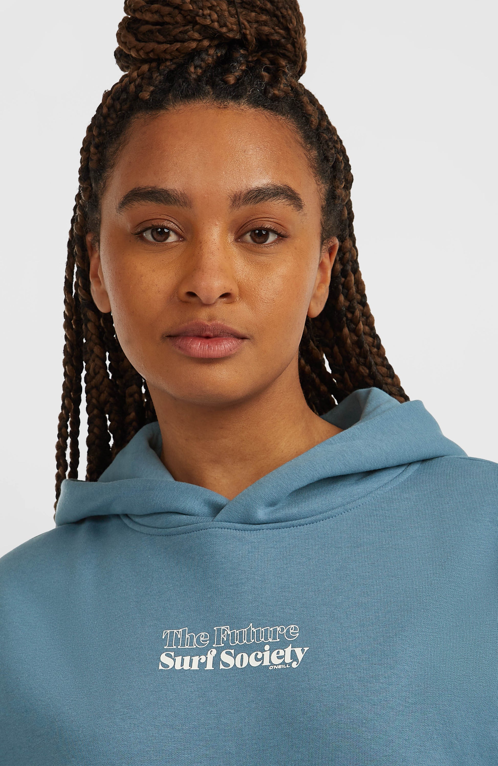 Future Surf Society Hoodie Women Mozart Blue