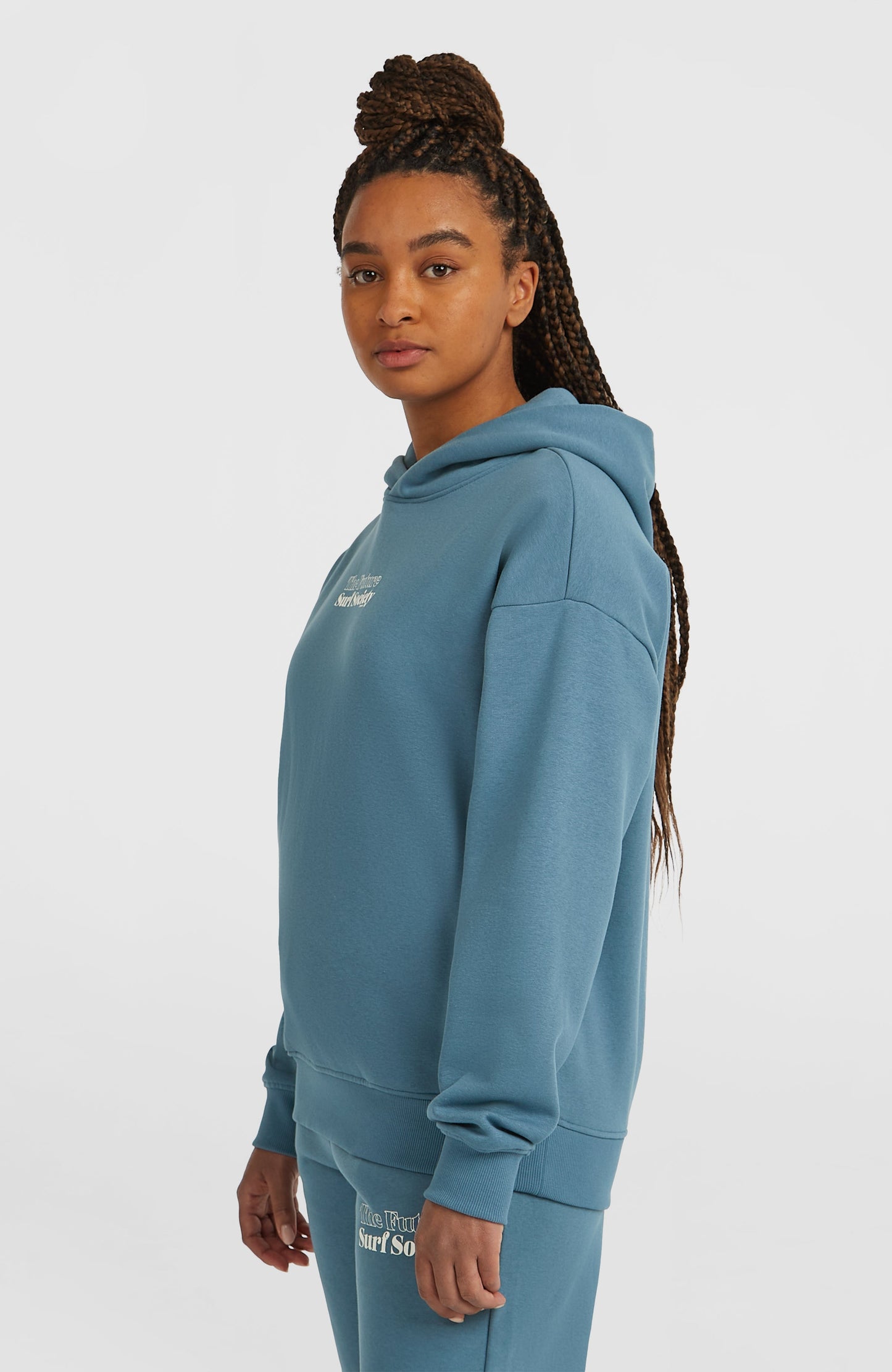 Future Surf Society Hoodie Women Mozart Blue