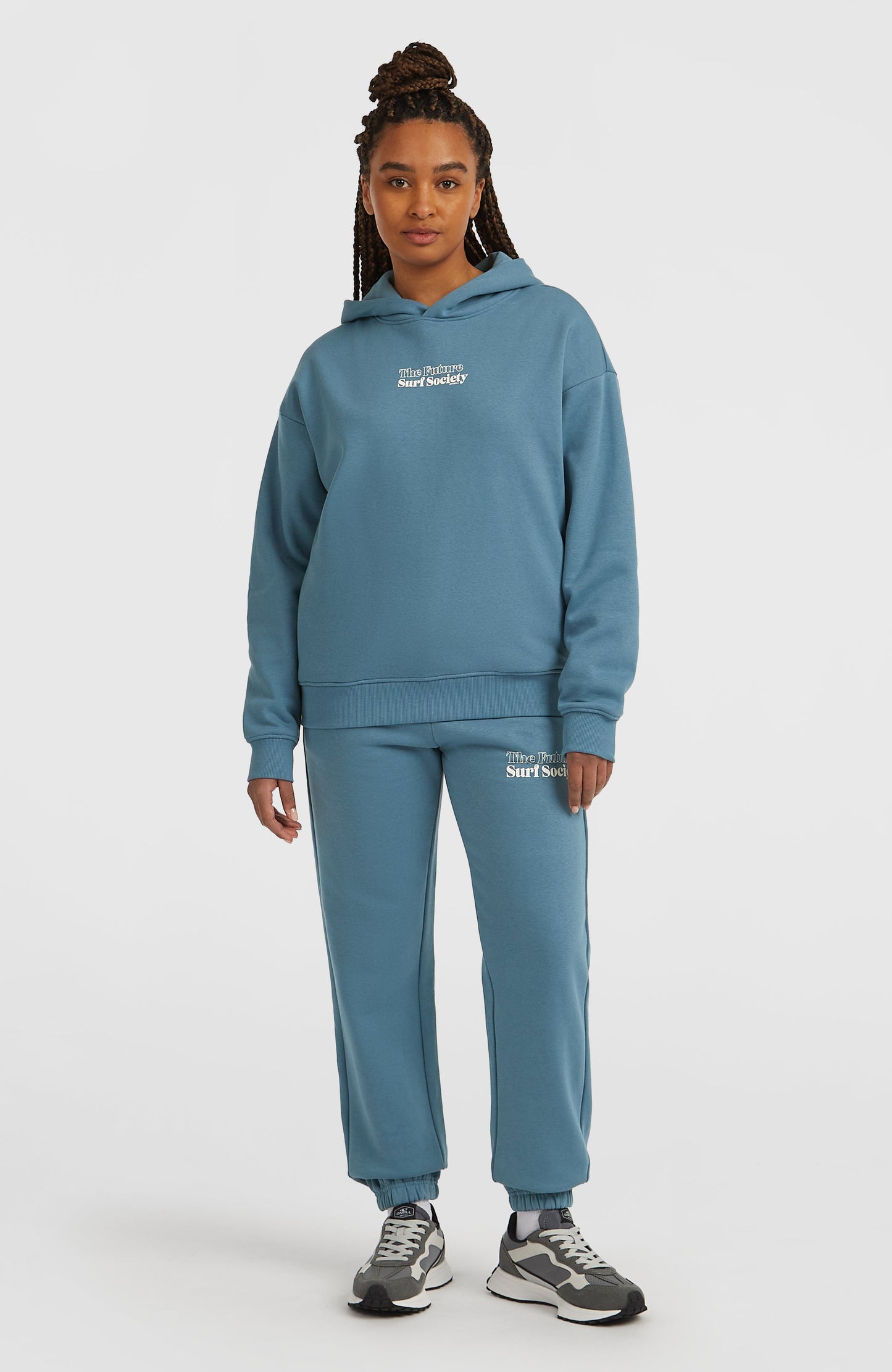 Future Surf Society Hoodie Women Mozart Blue