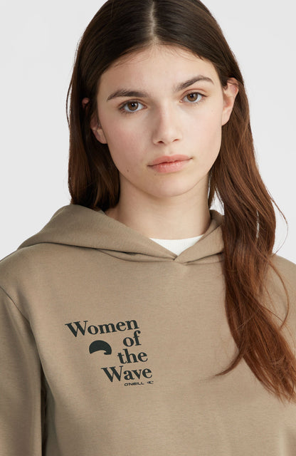 Women of the Wave Hoodie Women Concrete