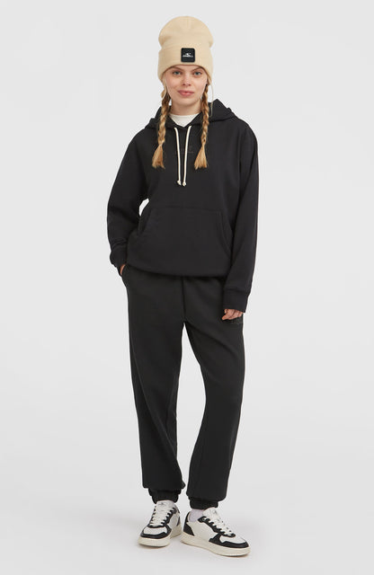 Essentials Script Hoodie Women Black Out