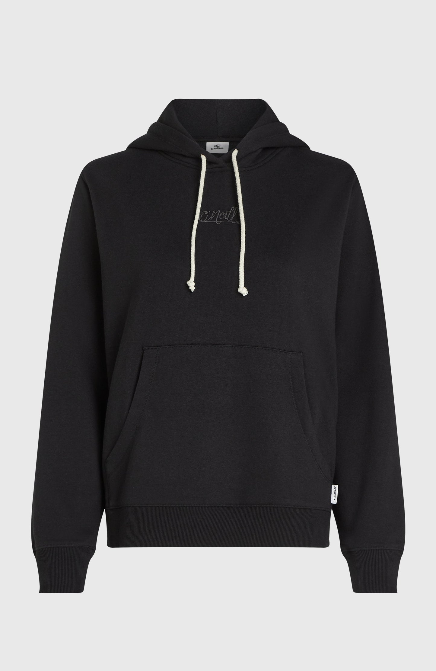 Essentials Script Hoodie Women Black Out