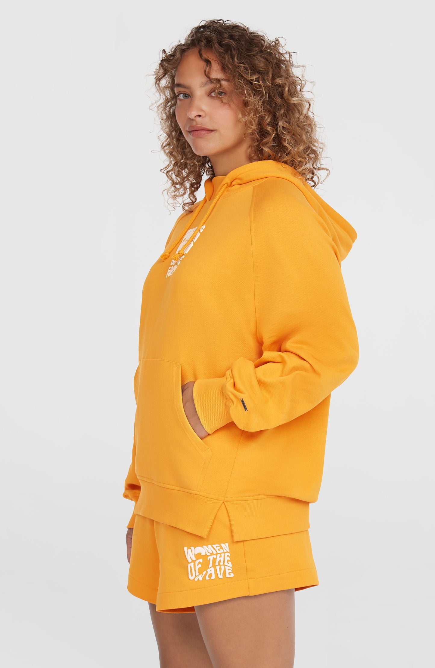 Women Of The Wave Hoodie Women Golden Honey