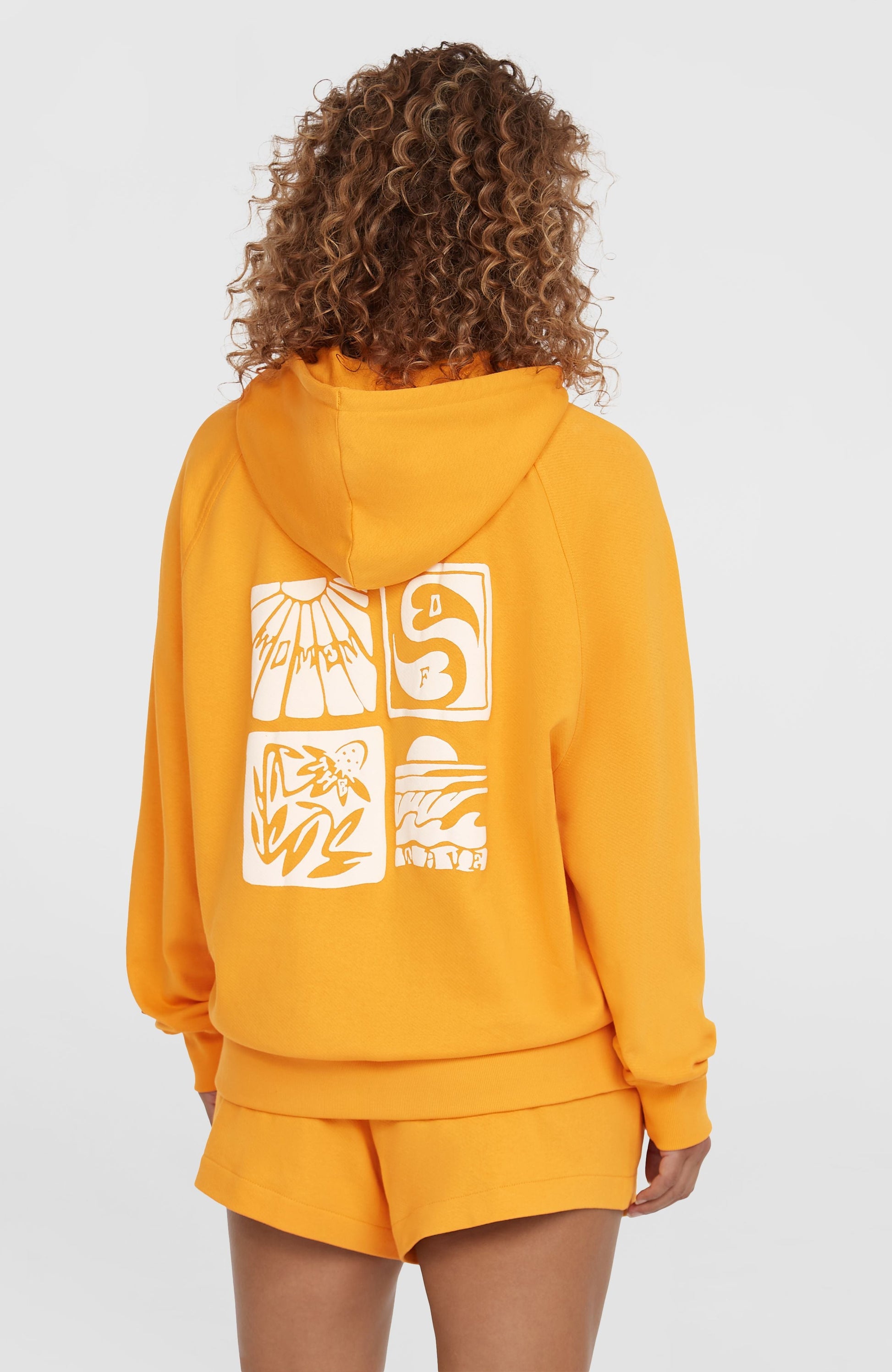 Women Of The Wave Hoodie Women Golden Honey