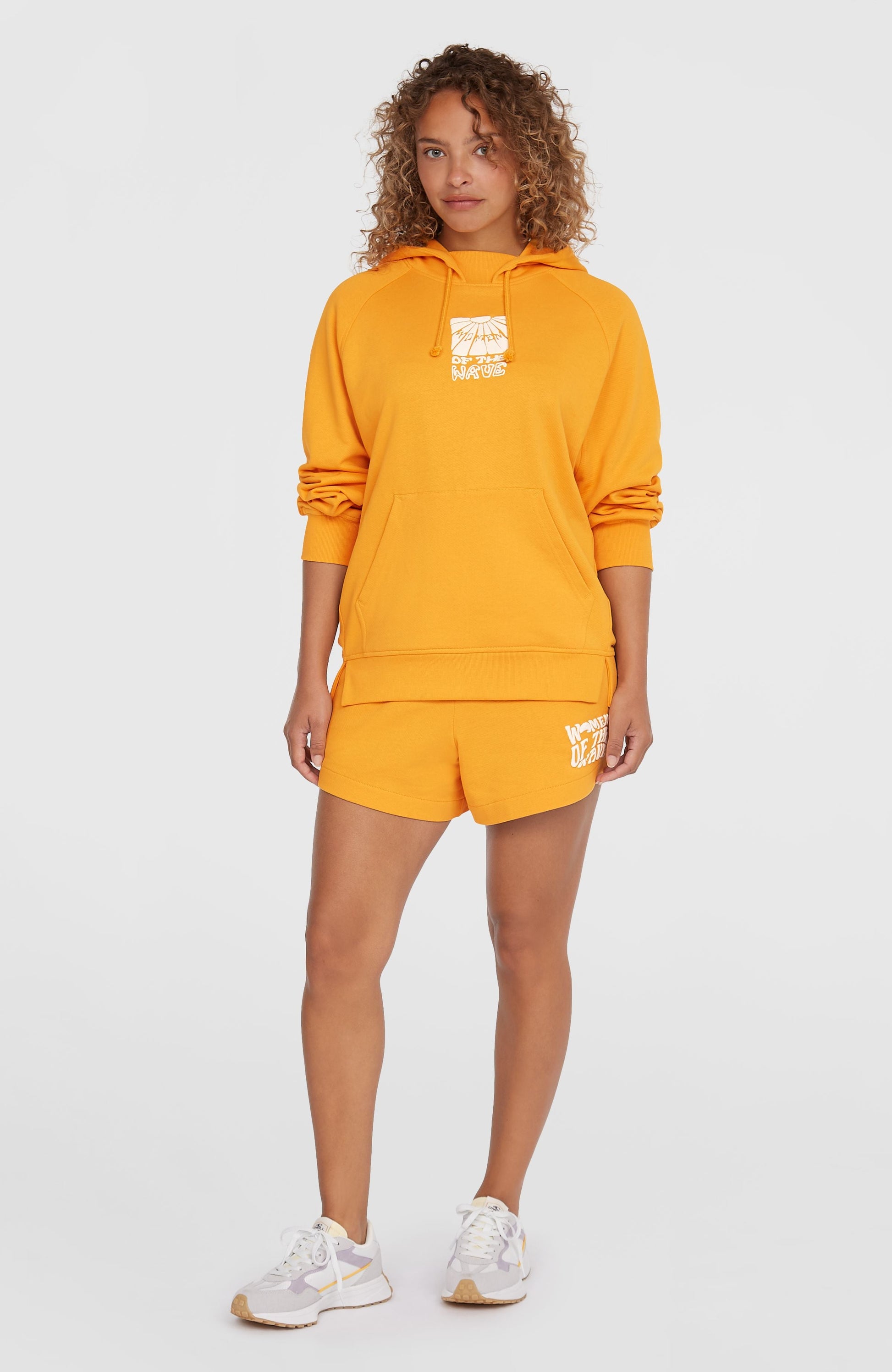 Women Of The Wave Hoodie Women Golden Honey