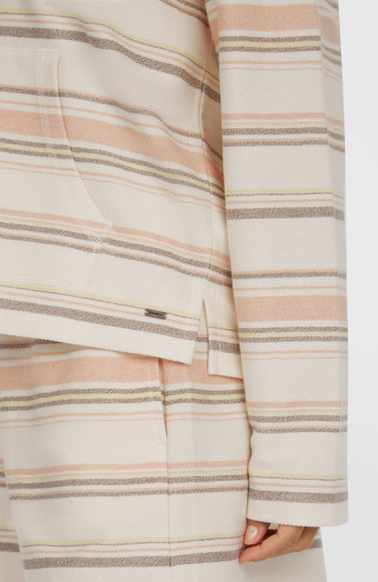 Bavaro Hoodie Women White Bavarro Stripe