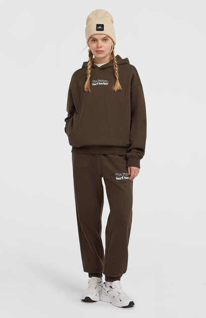Future Surf Society Hoodie Women Coffee Bean