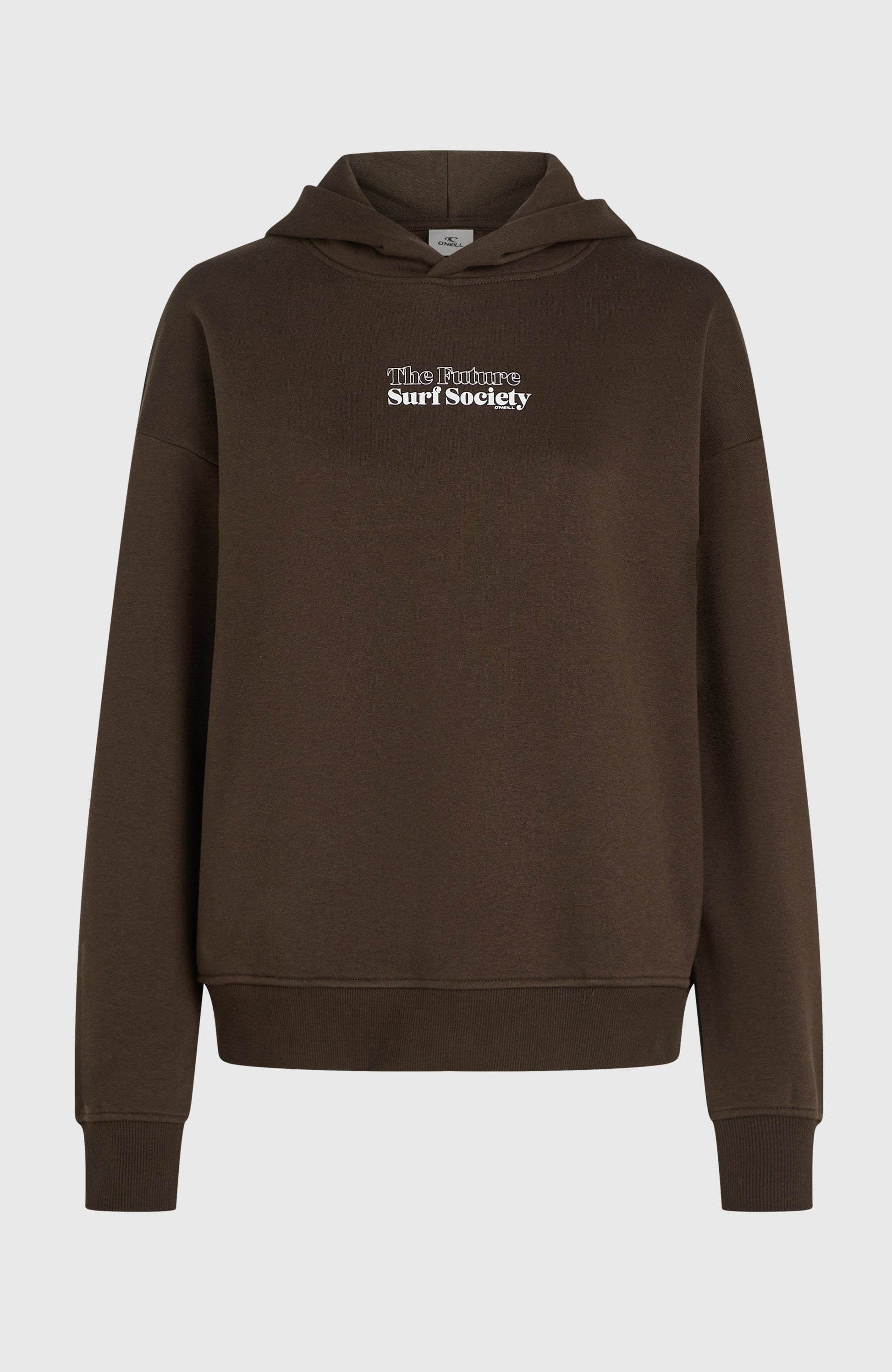 Future Surf Society Hoodie Women Coffee Bean