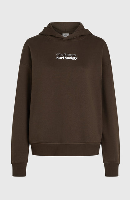 Future Surf Society Hoodie Women Coffee Bean